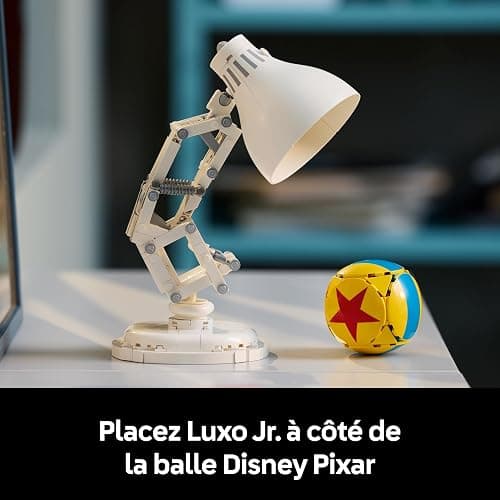LEGO Ideas Disney Pixar Luxo Jr. - Set pour Adulte - Lampe à Construire - Maquette Collector avec Références Cachées au Film - Décoration Intérieure pour Bureau - Idée Cadeau pour Femme ou Homme 21357 thumbnail 8