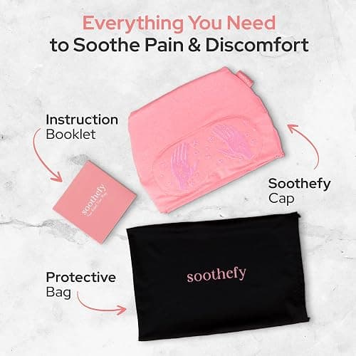 Migraine Relief Cap with Eye Holes - Upgraded 360° Cooling Gel Headache Relief Hat - Ice Mask for Hangover, Stress, Tension - Still Function & Watch TV - Gifts for Women Men - FSA Eligible HSA thumbnail 4