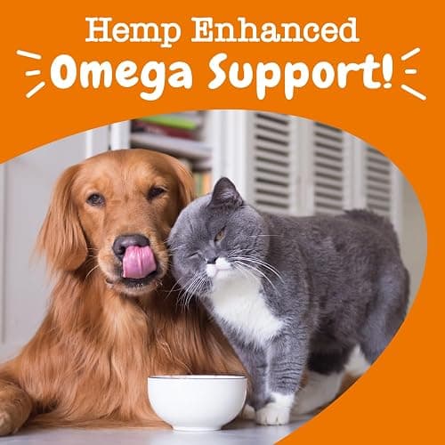 Zesty Paws Salmon Omega Oil Hemp for Dogs and Cats with Wild Alaskan Salmon Oil Omega 3 and 6 Fatty Acids with EPA DHA for Pets Supports Normal Skin Moisture and Immune System Function 16oz thumbnail 7