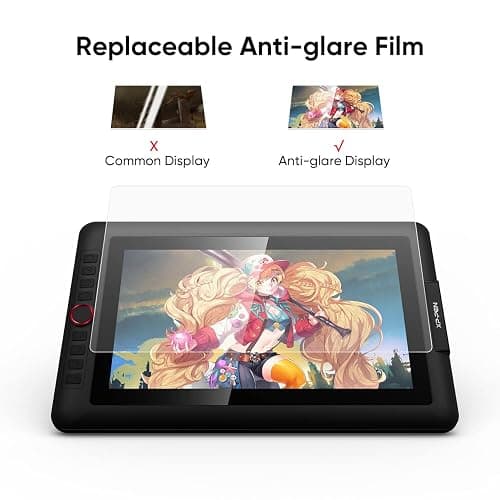 XPPen Drawing Tablet with Screen Full-Laminated Graphics Drawing Monitor Artist13.3 Pro Graphics Tablet with Adjustable Stand and 8 Shortcut Keys (8192 Levels Pen Pressure, 123% sRGB) thumbnail 7