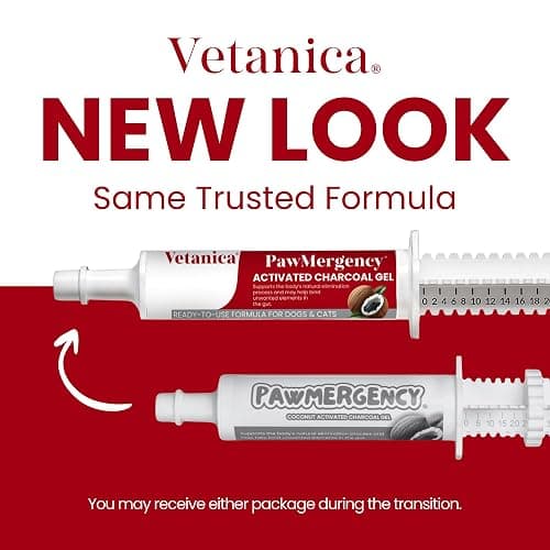 Vetanica PawMergency – Activated Charcoal First Aid Kit Emergency Rescue 2 Pack for Dogs, Cats, Puppy & Pet Poison Kit, Camping Survival Remedy Essential, Oral Anti Diarrhea Digestive Absorb Toxins thumbnail 9