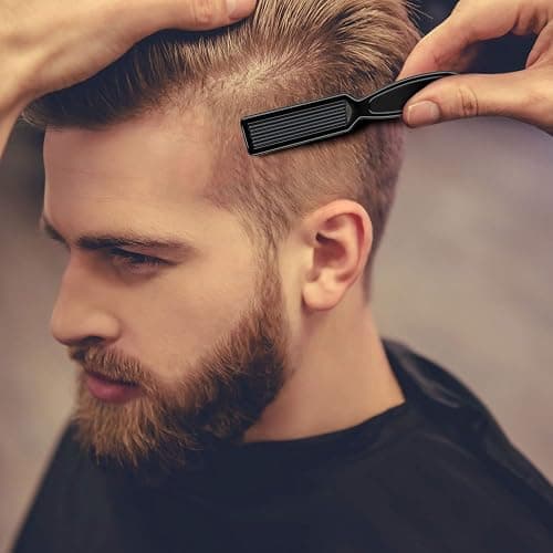 Patelai 12 Pcs Barber Clipper Brush Blade Trimmer Cleaning Brush for Fades Nail Neck Duster Manicure Salon(Black) thumbnail 4