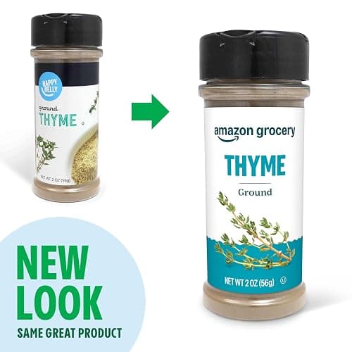 Amazon Grocery, Ground Thyme, 2 Oz (Previously Happy Belly, Packaging May Vary) - 2 Ounce (Pack of 1) thumbnail 3
