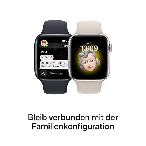 Apple Watch SE (2. Generation) (GPS, 40mm) - Aluminiumgehäuse Polarstern mit Sportarmband Polarstern - Regular (Generalüberholt) thumbnail 5