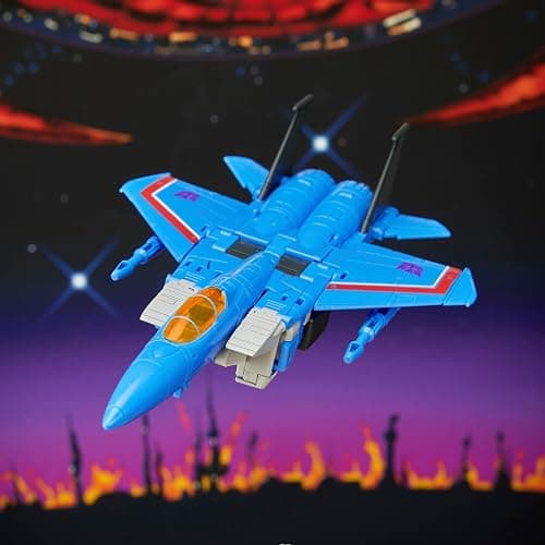 Transformers Studio Series The The Movie Thundercracker Voyager Class 6.5-Inch Converting Action Figure, Robot Toys for Ages 8+ thumbnail 2