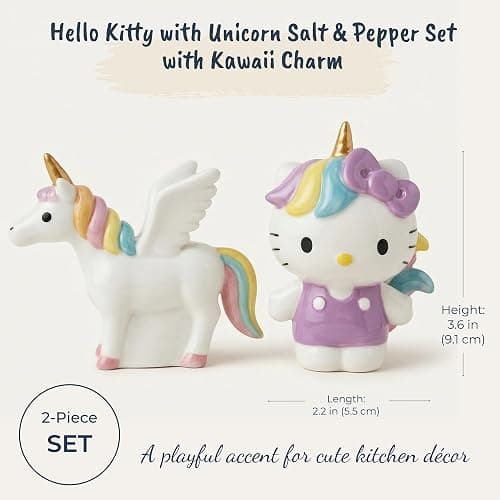 Blue Sky Clayworks Hello Kitty Salt and Pepper thumbnail 3