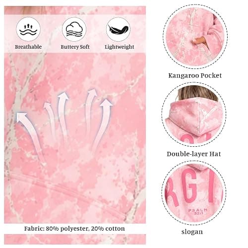 Tednrk Christian Hoodies for Women Maple Leaf Faith Forgiven Letter Print Camo Hoodie Oversized Y2K Pullover Sweatshirts thumbnail 6
