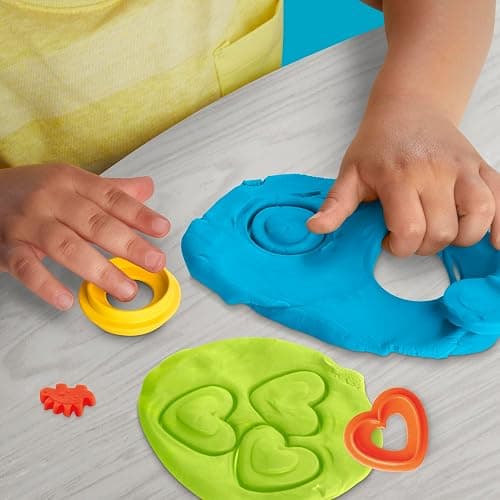 Play-Doh Shapes & Colors Dino Starter Set, Tactile Sensory Play Dinosaur Toys for Kids 2+, 11 Accessories thumbnail 8