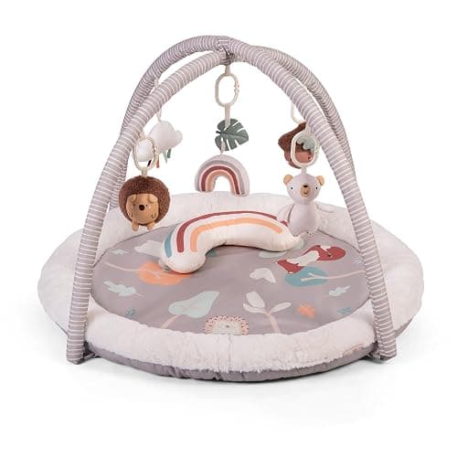 Red Kite Play Gym - Padded Play Gym with Hanging Toys & Tummy Time Mirror (Woodland Walks) - Image 1