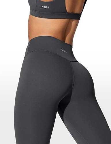 INGIA Womens High Waisted No Front Seam  Legging 25" s thumbnail 5