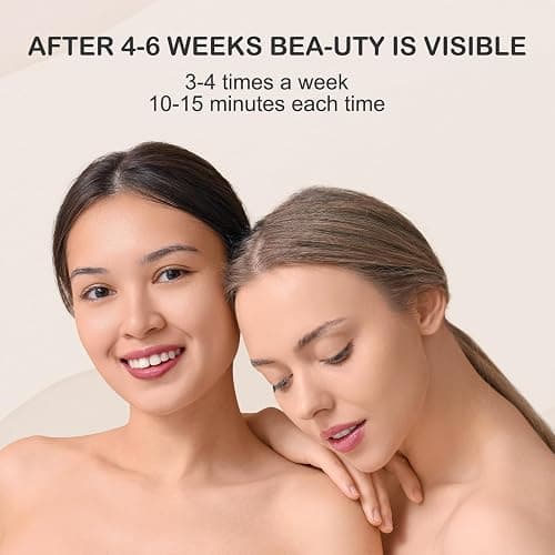Hottoerak Red Light Face Mask, Slim Near Infrared Light Mask Lamp, LED Red Light Face at Home and Office thumbnail 6
