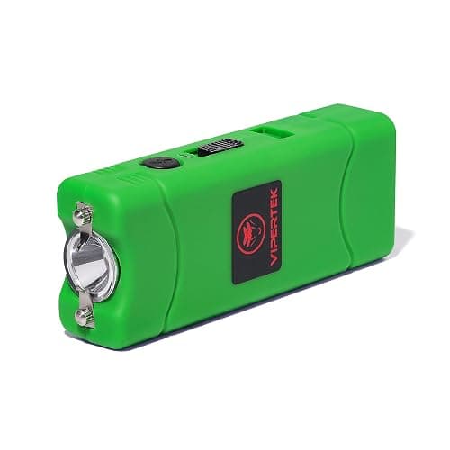 VIPERTEK VTS-881 Micro Stun Gun for Self Defense Rechargeable with LED Flashlight thumbnail 4