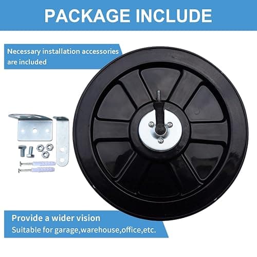 LH-GUARD Convex Mirror - 18" Security Mirror for Business, Garage, Warehouse, Office. 18 Inch Convex Safety Mirror Indoor Outdoor with Clear View Wall-Mounted thumbnail 7