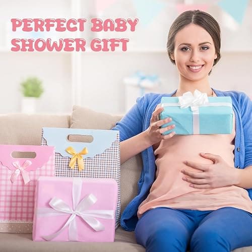 Chumia 30 Pcs Baby Muslin Burp Cloths, Light Pink, White, Pink | Natural Cotton Washcloths for Newborn Face Bath, Soft Absorbent Wipes for Feeding, Reusable Baby Towels Bulk 12x12 Inch thumbnail 5