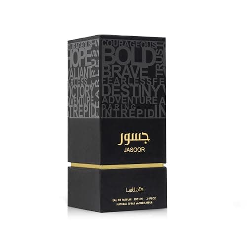 Lattafa Jasoor Eau De Parfum Spray for Men, 3.4 Ounce thumbnail 3
