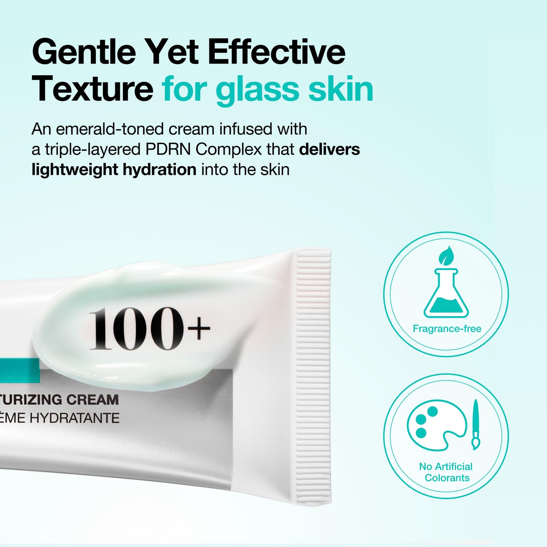 Anua PDRN Hyaluronic Acid 100 Moisturizing Cream, Lightweight Hydrating Moisturizer with Salmon PDRN, Hyaluronic acid, Collagen for Glass Skin, Korean Skin Care (60ml / 2.02 fl. oz) thumbnail 6