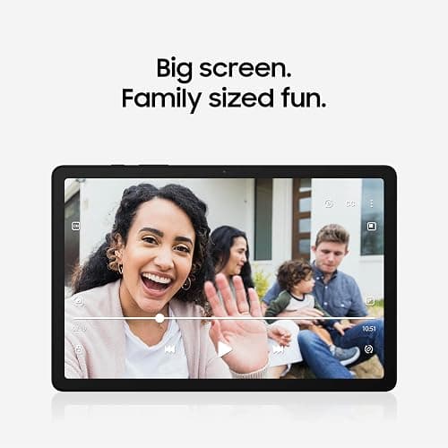 Samsung Galaxy Tab A9+ Plus 11” 64GB Android Tablet, Big Screen, Quad Speakers, Upgraded Chipset, Multi Window Display, Slim, Light, Durable, Kids Friendly Design, US Version, 2024, Silver thumbnail 4