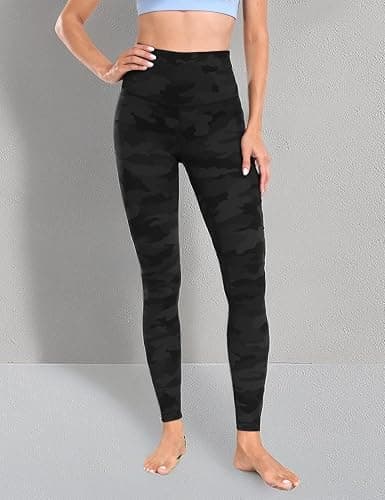 HeyNuts Yoga Pro Leggings 28'', Buttery Soft High Waisted Lounge Yoga Pants Full Length thumbnail 7