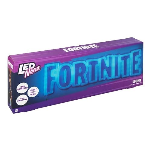 Fortnite Logo LED Neon Wall Light, Officially Licensed Gaming Lamp with Power Cord for Home, Bedroom, Living Space Decor, Gift for Boys | Paladone thumbnail 4