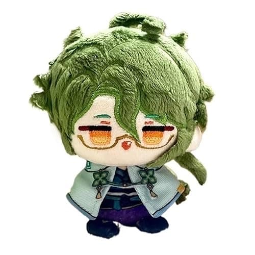 TOPLITHE Genshin Impact Kuscheltier, Anime Plüschtier Niedliche Weiche Stoffpuppe Schlüsselanhänger, Carcoon Figur Als Geschenk for Fans (Size : Baizhu) - Image 1