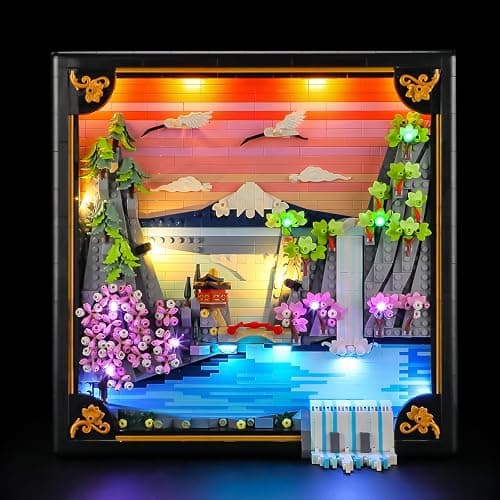 LIGHTAILING Led Light for Lego-31218 Japanese Cherry-Blossom-Landscape - Easy Install, Hidden Wiring, Home Decor & Gift-Ready (Model Not Included) - Image 1