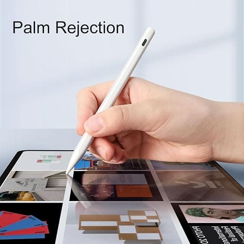 Stylus Pen for iPad Pencil 10th Generation, 3X Fast Charge Apple Pencil with Palm Rejection & Tilt Sensitivity, Compatible for 2018-2025 iPad 6/7/8/9/10/11, Pro 11"/12.9"/M4, Air 3/4/5/M2/M3, Mini 5/6 thumbnail 5