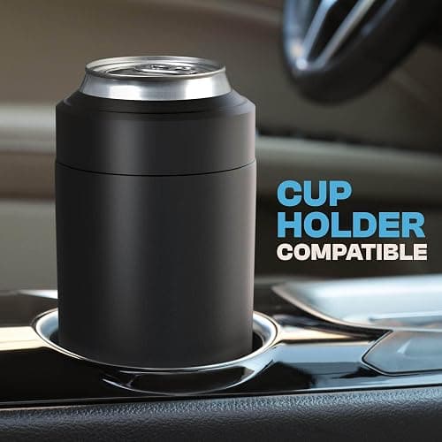 Frost Buddy Universal Buddy Can Cooler - Fits All - For Regular 12 & 16 oz or Slim-Size Bottles - Insulated Double-Walled Stainless Steel (Golf) thumbnail 8