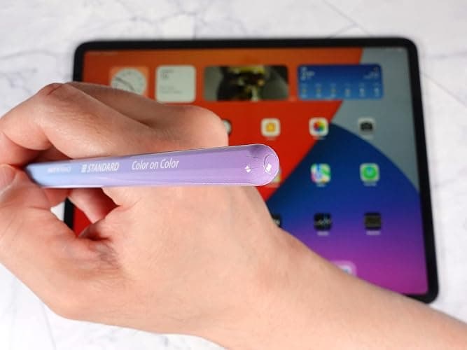 Color on Color Design Wrapping Matte Vinyl Skin for Apple Pencil 2nd and Apple Pencil Pro, 2 Units Include (G-01) thumbnail 6