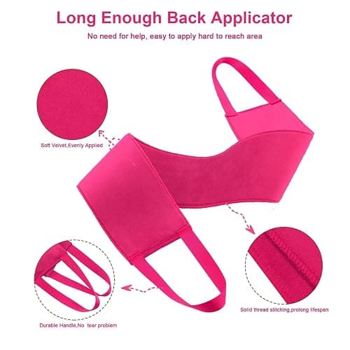 Self Tanning Mitt Applicator, CeleCily Self Tanner Mitt Applicator, Back Tanning Mitts Self Tanner Mitt Tanning Glove for Self Tan Sunless Tanner Mitt Self Tan Mitt Applicator thumbnail 5