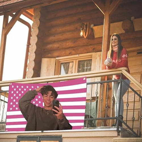 3x5 Ft Malachi Barton Flag,Pink american malachi barton flags Tapestry,Funny poster For College Dorm Room Decor,Outdoor Parties, Gift,Tailgates Yard,Poster for Bedroom Decoration,Four Brass Grommets thumbnail 5