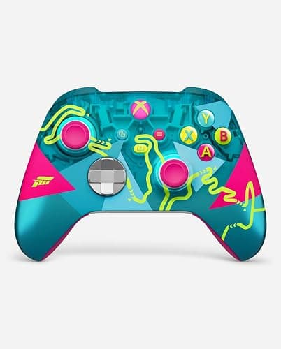 Xbox Wireless Gaming Controller | Forza Horizon 6 Limited Edition | Consoles, PCs, TVs, mobile, and more | Dynamic Lighting Effects | Wireless, Bluetooth, USB-C Connectivity thumbnail 8