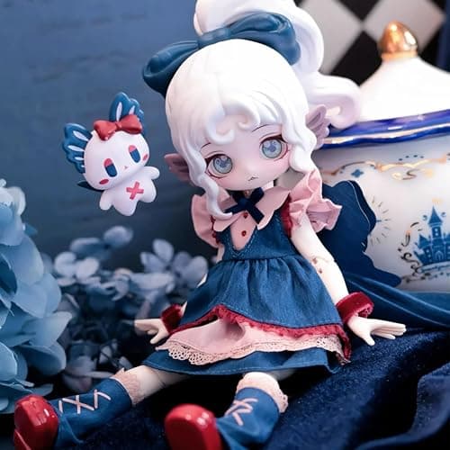 CALEMBOU BJD Blind Box, 1/12 Cute The Lulu Elf Story Series Ball Jointed Blind Box, 8 Inches Dress up Doll with Joints, Collectable Action Figure for Birthday Gifts thumbnail 6