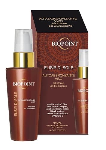 Biopoint Elisir di Sole Autoabbronzante Viso 50 ml – Siero dalla Consistenza Setosa e Delicata a Rapido Assorbimento - Image 1