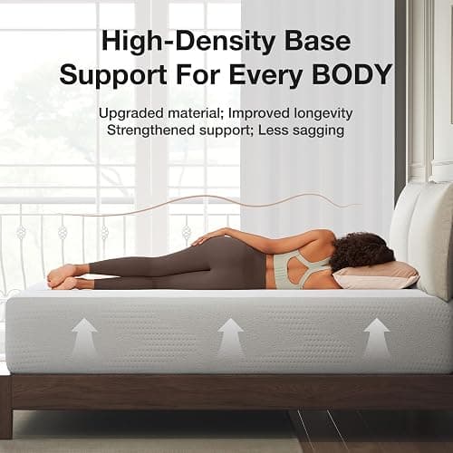 Novilla Queen Size Mattress, 14 inch Gel Memory Foam Mattress, Queen Mattresses for Cooling Night Sleep & Pressure Relief, CertiPUR-US Certified thumbnail 4