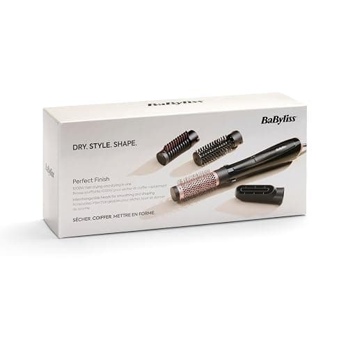 BaByliss Brosse soufflante Perfect Finish - 3 accessoires pour lisser, créer du volume et mettre en forme - 2 réglages de chaleur +Bouton Air Froid - Technologie ionique anti- frisottis - AS126E thumbnail 9