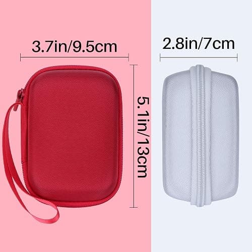 Lebakort Storage Case Compatible with KODAK PIXPRO Friendly Zoom FZ45 FZ55 16MP Digital Camera (Off White Case) thumbnail 8