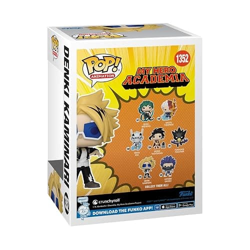 Funko POP! Animation: MHA - Denki Kaminari - My Hero Academia - Collectable Vinyl Figure - Gift Idea - Official Merchandise - for Kids & Adults - Anime Fans - Model Figure for Collectors and Display thumbnail 3