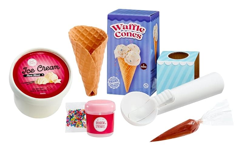 Slime Life Ice Cream Cone DIY Slime Kit - Unboxing Ingredients to Make, Smash, and Stretch Your Food Slime, Ages 8+ thumbnail 3