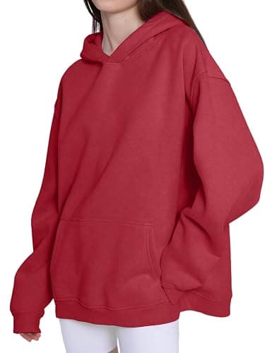 Dnzzs Acid Wash Hoodie for Womens Pullover Oversized Women's Fashion Hoodies & Sweatshirts Vintage Sweatshirt Heavyweight thumbnail 4