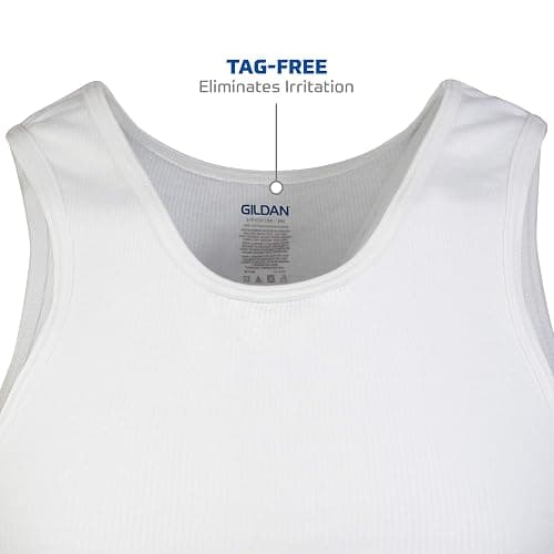Gildan Men's A-Shirts Tanks Multipack thumbnail 4