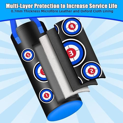 Filled Punching Bag for Kids with Gloves, 2 FT Hanging Punching Bag Boxing Bag with 4.4lb Sponge Filler and 6OZ Gloves, Kids Boxing Set Karate Gifts for Training Karate Kickboxing Muay Thai thumbnail 2