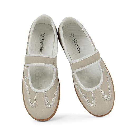 Tigeridea Sneakers for Women Comfortable Business Casual Tennis Shoes Lightweight Slip on Footwear Women's Fashion Retro Sneakers thumbnail 6
