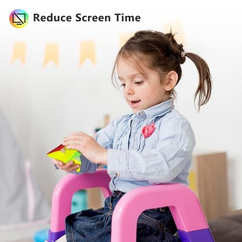 Vdealen Speed Cube Set, Puzzle Cube Bundle of 2x2x2 3x3x3 4x4x4 Pyramid Magic Cube Set, Birthday Party Christmas Stocking Stuffers Gift for Kids Teens Adults(Stickerless) thumbnail 7