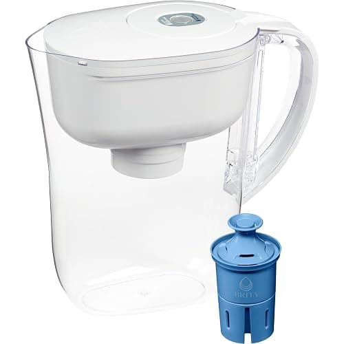 Brita Water Pitcher, Metro Elite Filter, Removes 99% of Lead, Includes 1 Filter, 6-Cup Capacity, White thumbnail 14