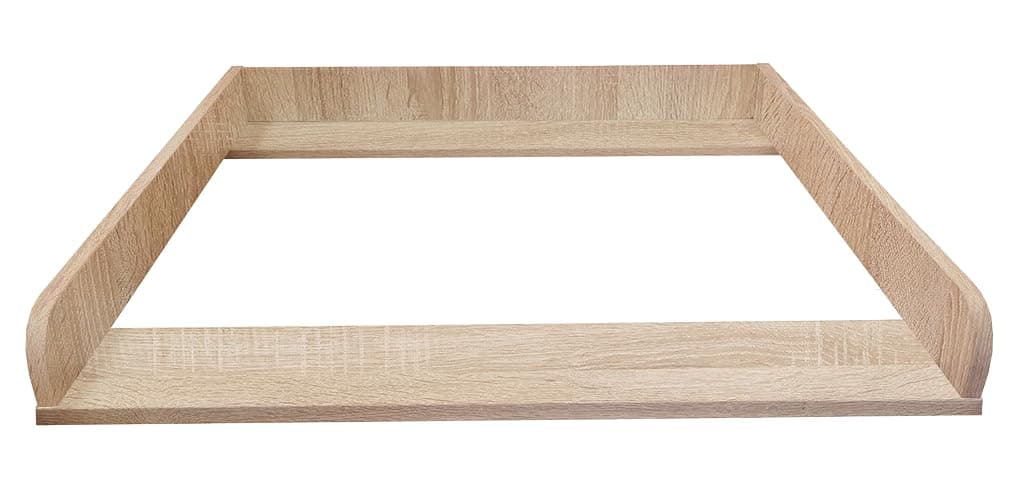 Shefa Kids Wickelaufsatz 800 für Ikea Kommode der Serien MALM, HEMNES und NORDLI, Universal, Eiche thumbnail 4