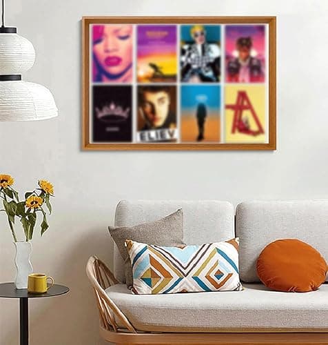 125 Pcs Album Covers Wall Collage Kit Aesthetic Pictures 4x6 inch Album Cover Posters Style Photo Collection Collage Dorm Decor Retro Room Decor for Girls Dorm Music Trendy Wall Art Cute Bedroom for Teen Girls 70 Print Posters+ 55 Music Stickers… thumbnail 7