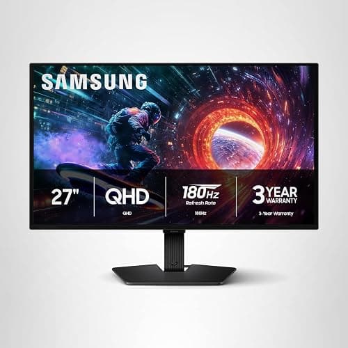Samsung 27” Odyssey OLED G5 (G50SF) QHD & QD-OLED Gaming Monitor, 180Hz Refresh Rate, 0.03ms (GtG) Response Time, NVIDIA G-Sync Compatible, AMD FreeSync™, LS27FG500SNXZA thumbnail 13