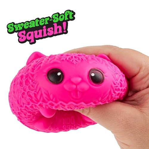 Schylling Needoh Squishmas Knittens - Sensory Squeeze Toy - Colors May Vary (Pack of 1) thumbnail 4