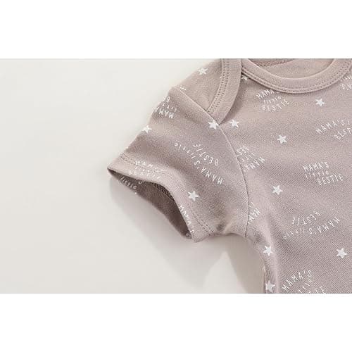 JELYLOVE Unisex Baby Boy Girl Bodysuits Sets 20 Pack Cotton Casual New Born Clothes Comfort Infant Outfit Essentials thumbnail 7