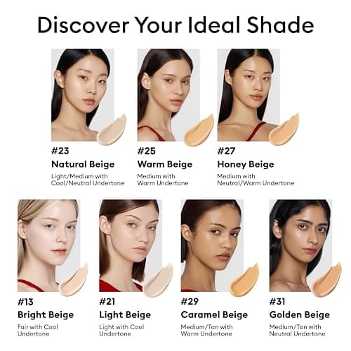 MISSHA M Perfect Cover BB Cream No.23 Natural Beige -Light/Medium with Cool/Neutral Undertone SPF 42 PA +++ 1.69 Fl Oz - Tinted Moisturizer for face with SPF thumbnail 7